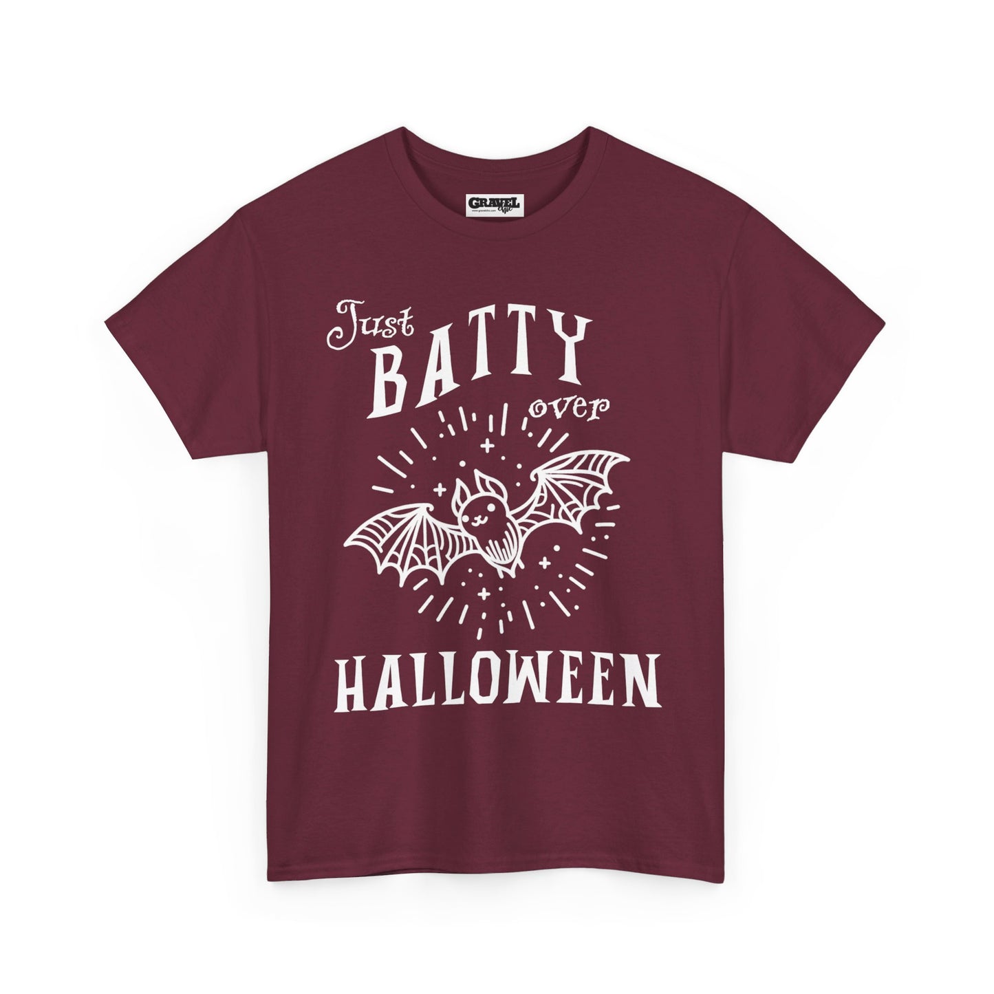 Just Batty Over Halloween Cotton T-shirt