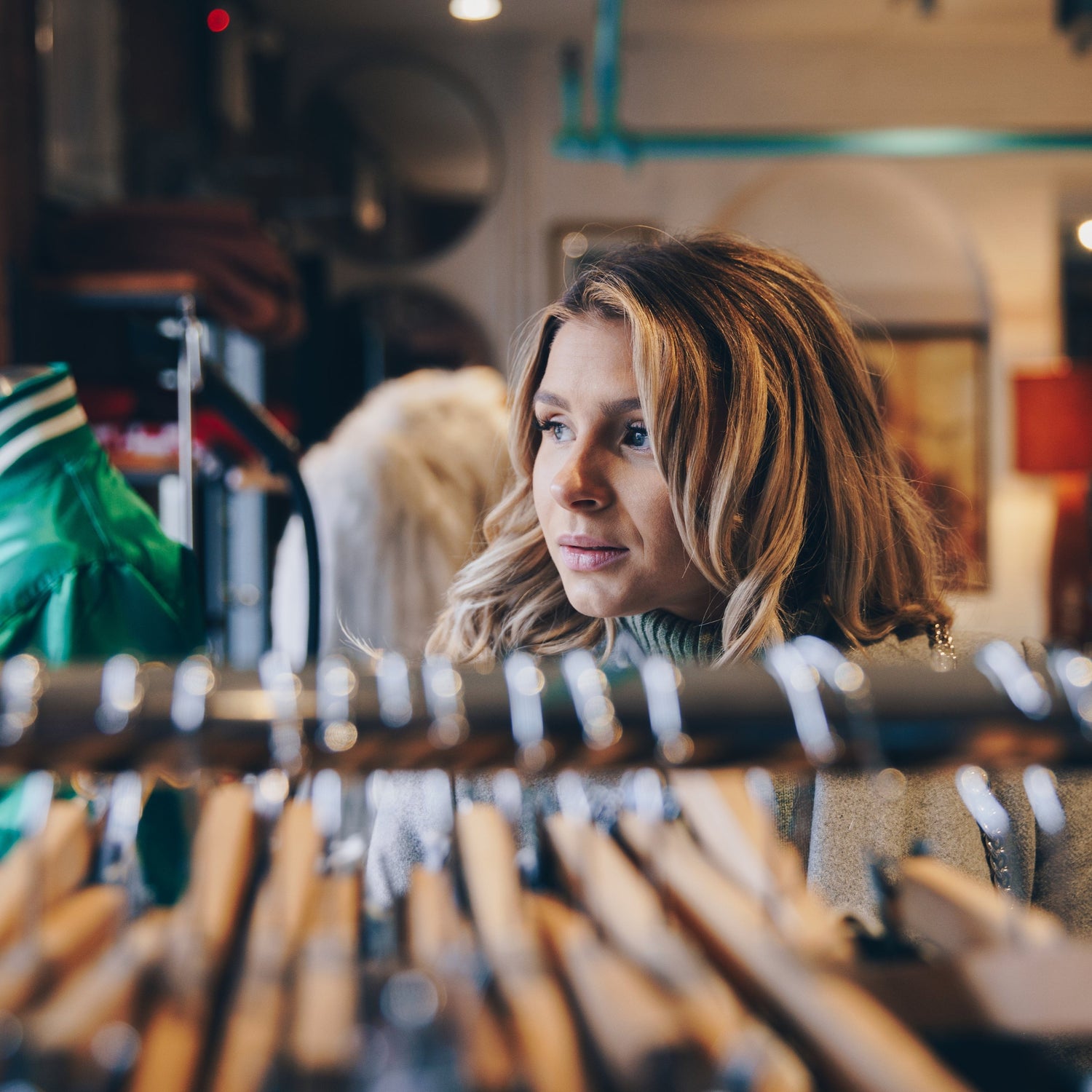 Everything at Gravel Chic Collection, Young Woman Shopping in a Boutique