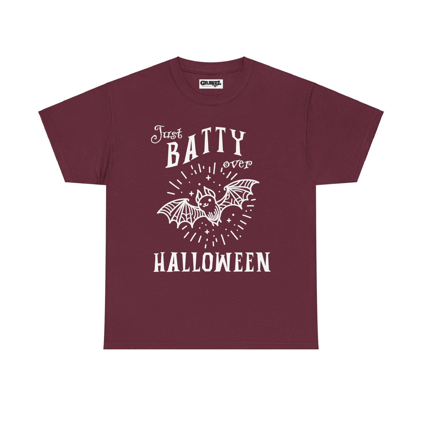 Just Batty Over Halloween Cotton T-shirt