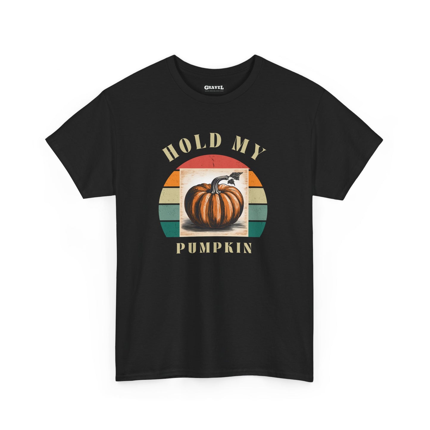 Hold My Pumpkin-Comfortable Cotton T-shirt