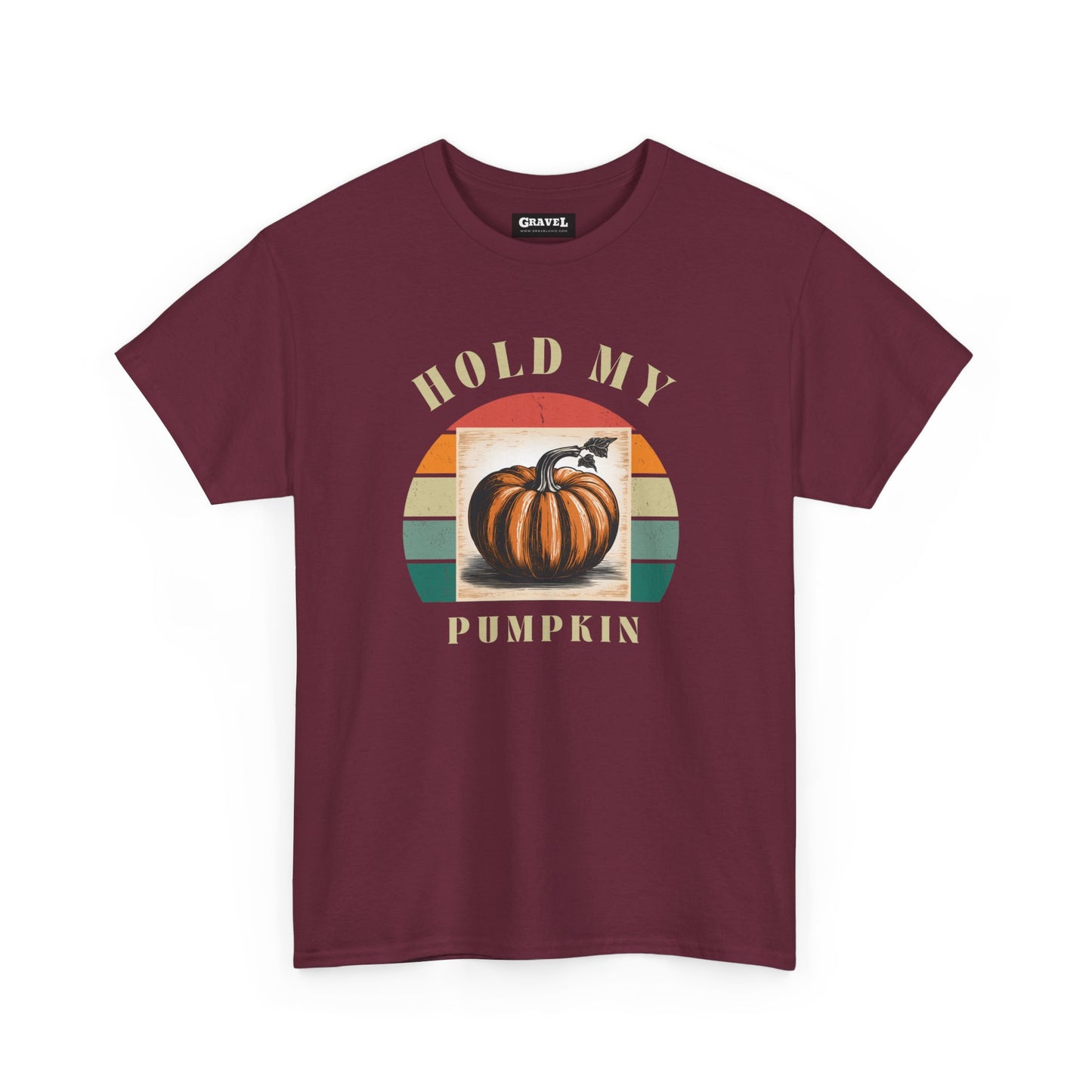 Hold My Pumpkin-Comfortable Cotton T-shirt