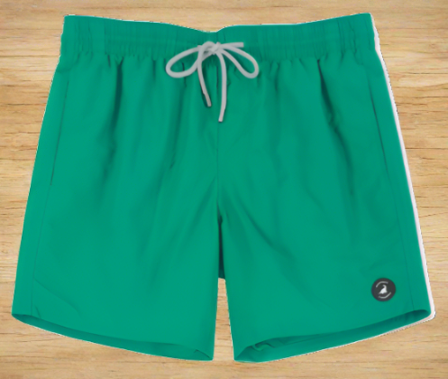 Basic Colors Men's Quick Dry Swimming Trunks, Sport Shorts