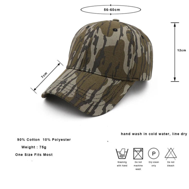 Camo-striped Fishing Hat by KOEP