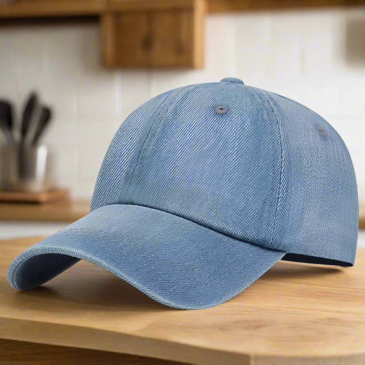 Denim-Look Baseball Cap – Classic Style, Everyday Comfort