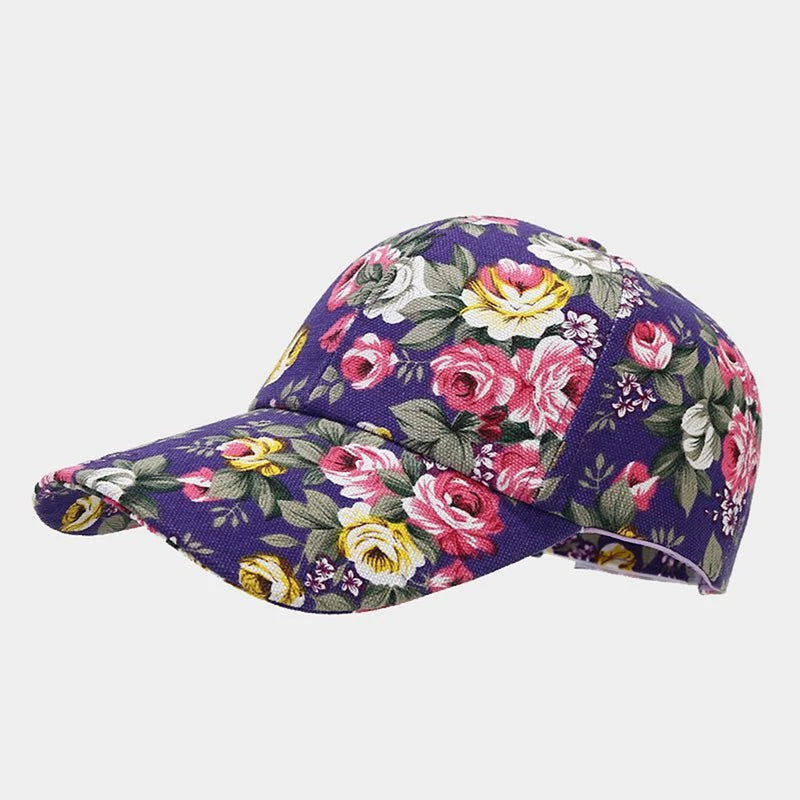 Mamaw's Roses Purple Baseball Cap