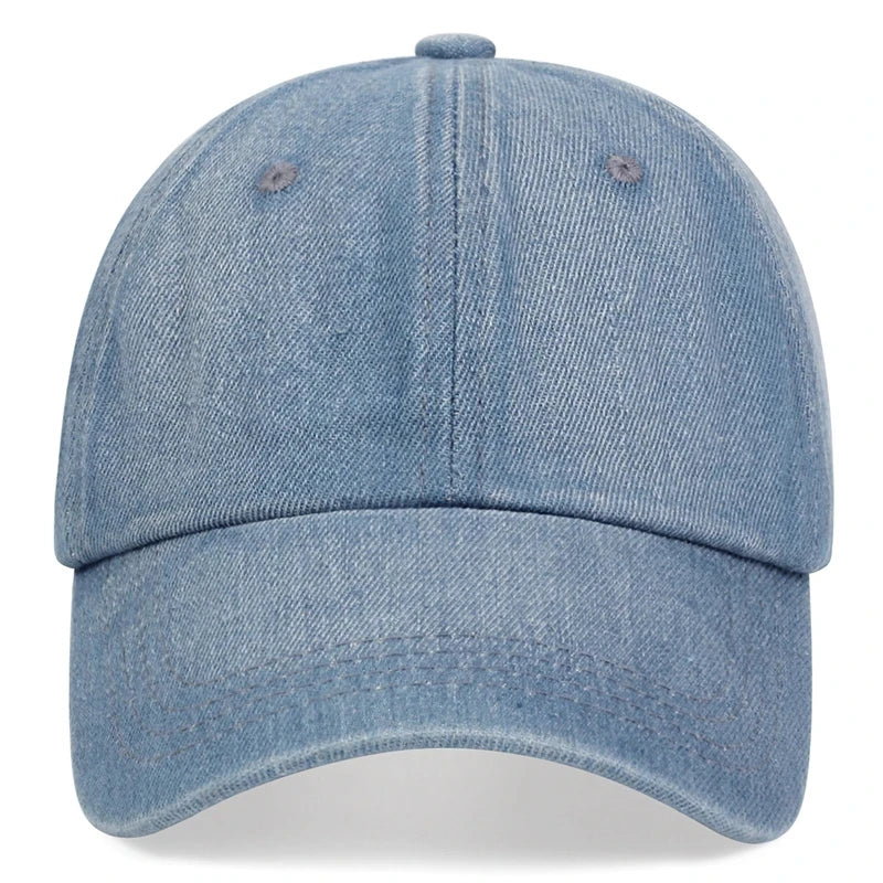 Denim-Look Baseball Cap – Classic Style, Everyday Comfort