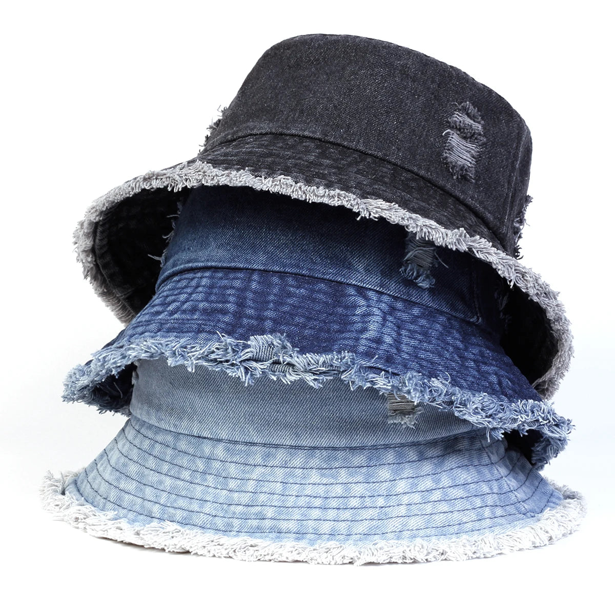 Denim Bucket Hat