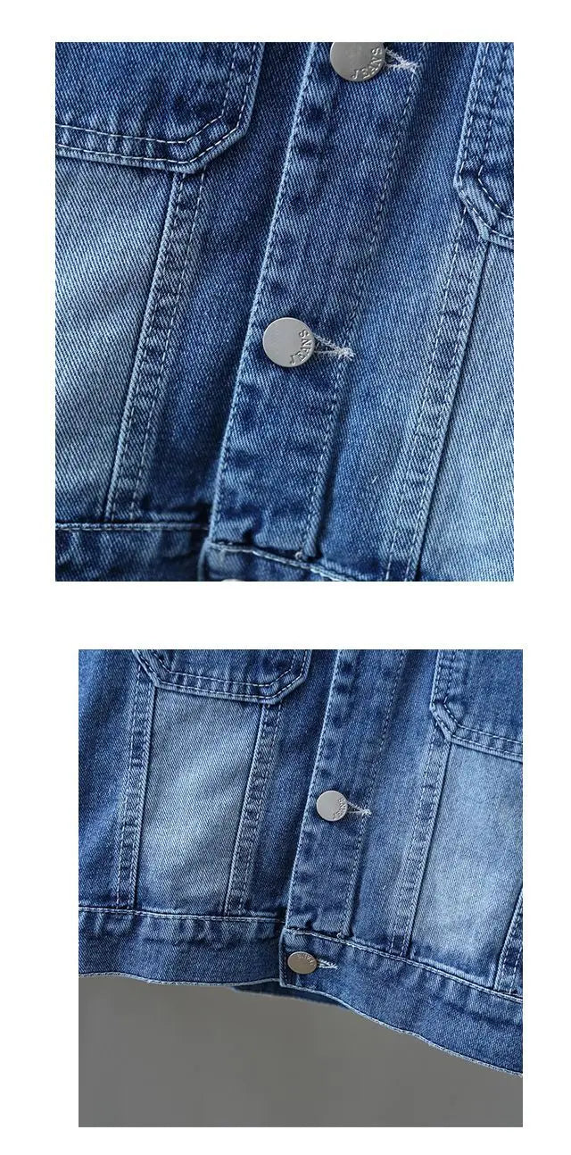 Denim Jeans Jacket for Boys, Girls