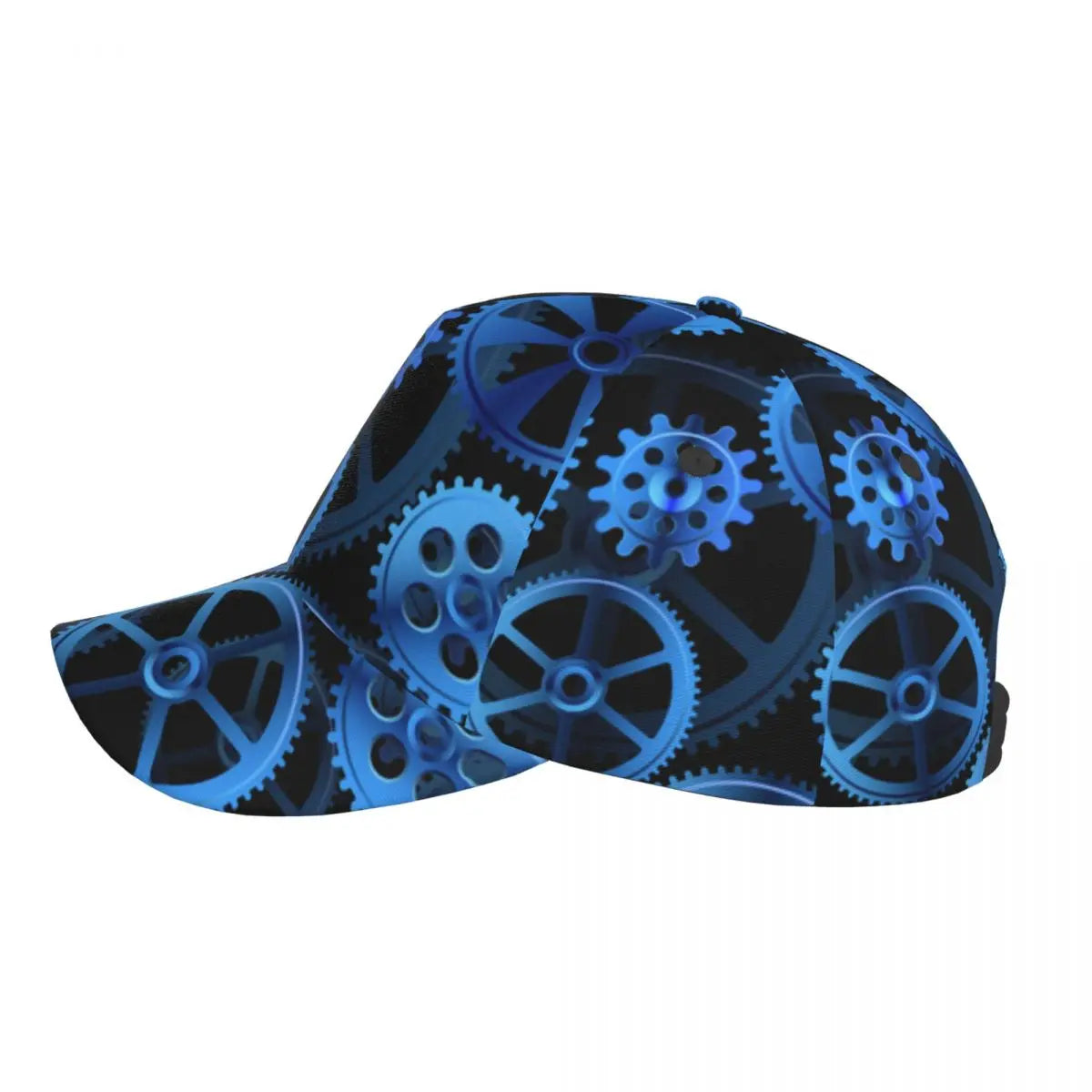 Blue Gears Baseball Cap