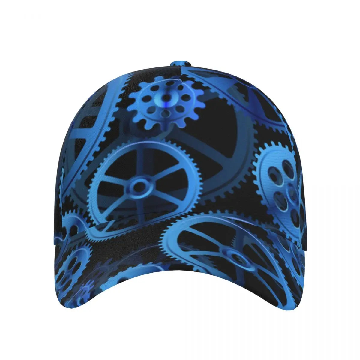 Blue Gears Baseball Cap