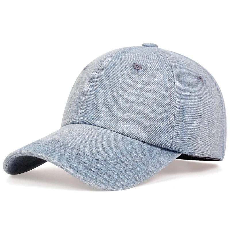 Denim-Look Baseball Cap – Classic Style, Everyday Comfort