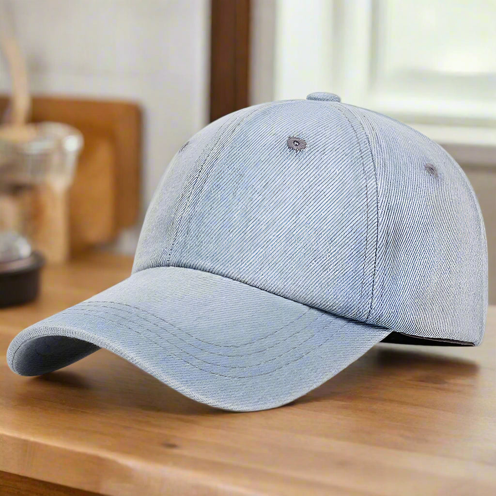 Denim-Look Baseball Cap – Classic Style, Everyday Comfort