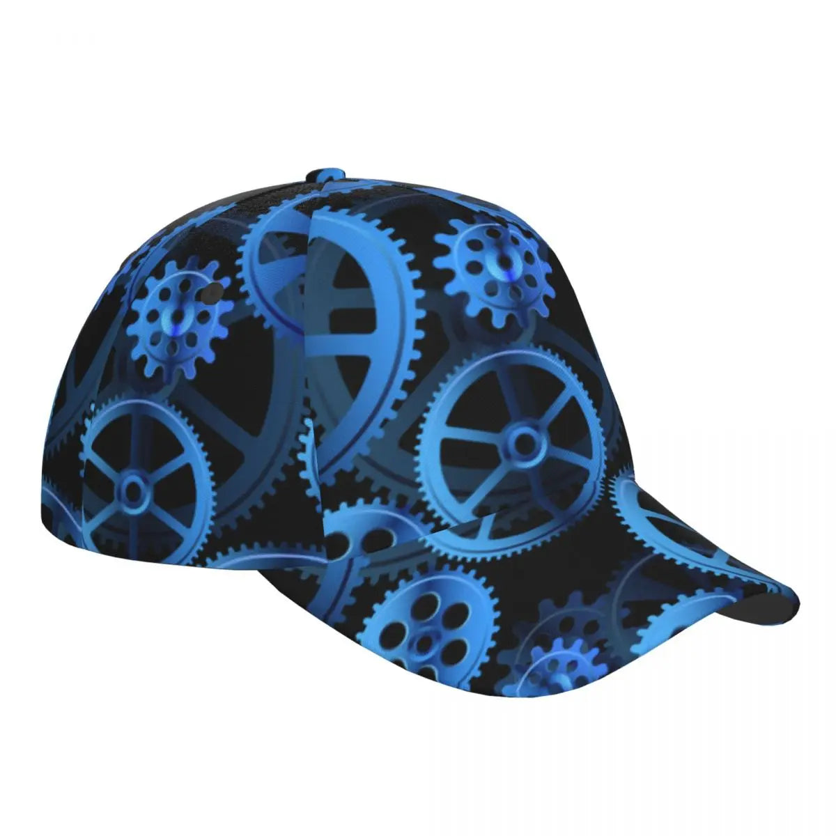 Blue Gears Baseball Cap