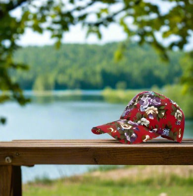 Mamaw's Roses Red Women's Baseball Cap