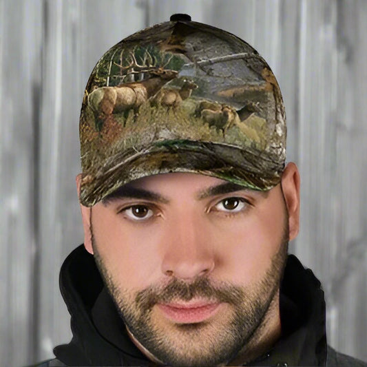 Elk Hunter, Hunting-themed Baseball Cap