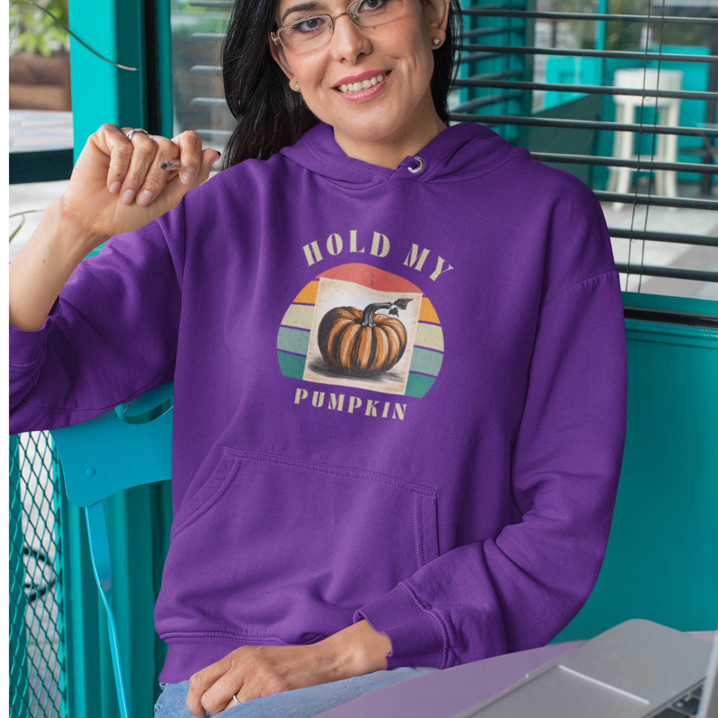 Hold My Pumpkin Sweatshirt Hoodie