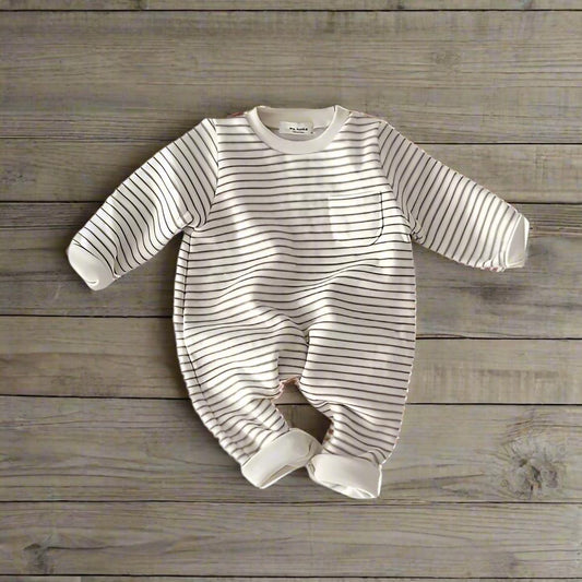 Baby and Toddler's Striped Romper